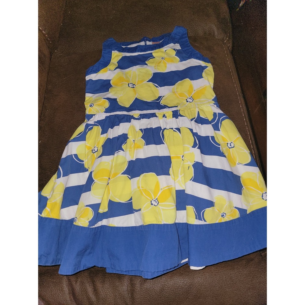 Gymboree pocketful of sunshine floral dress size 6
